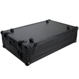 ATA Flight Style Road Case for Pioneer DDJ-FLX6 DJ Controller with 1U Rack Space and Wheels Black