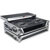 ATA Flight Case for Pioneer DDJ-FLX6 GT DJ Controller with Laptop Shelf 1U Rack Space and Wheels