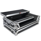 ATA Flight Case for Pioneer DDJ-FLX6 GT DJ Controller with Laptop Shelf 1U Rack Space and Wheels