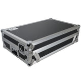 ATA Flight Case for Pioneer DDJ-FLX6 GT DJ Controller with Laptop Shelf 1U Rack Space and Wheels