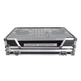 ATA Flight Case for Pioneer DDJ-FLX6 DJ Controller with 1U Rack Space and Wheels