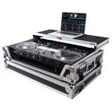 ATA Style Flight Case for Pioneer DDJ-REV7 DJ Controller with Laptop Shelf Wheels and 1U Rackspace