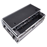 ATA Style Flight Case for Pioneer DDJ-REV7 DJ Controller with Laptop Shelf Wheels and 1U Rackspace