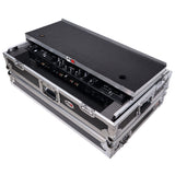 ATA Style Flight Case for Pioneer DDJ-REV7 DJ Controller with Laptop Shelf Wheels and 1U Rackspace