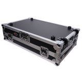 ATA Style Flight Case for Pioneer DDJ-REV7 DJ Controller with Laptop Shelf Wheels and 1U Rackspace