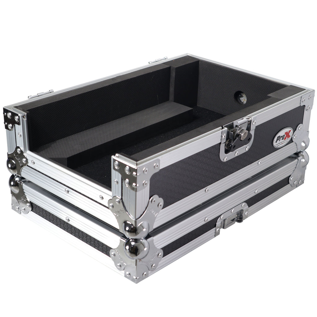 ATA Flight Style Road Case for Pioneer DJM-S7 DJ Mixer Black Finish