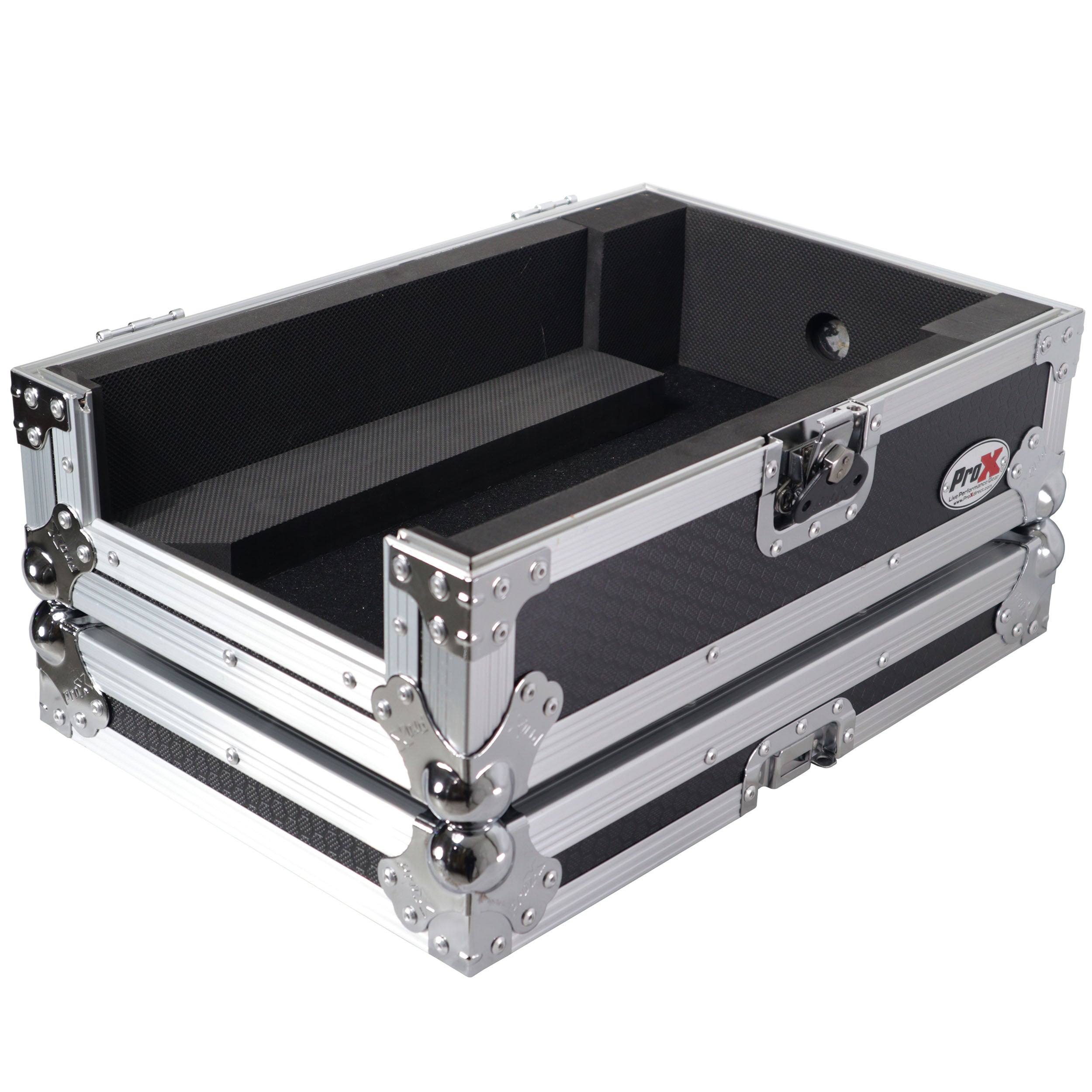 ATA Flight Style Road Case for Pioneer DJM-S7 DJ Mixer Black Finish