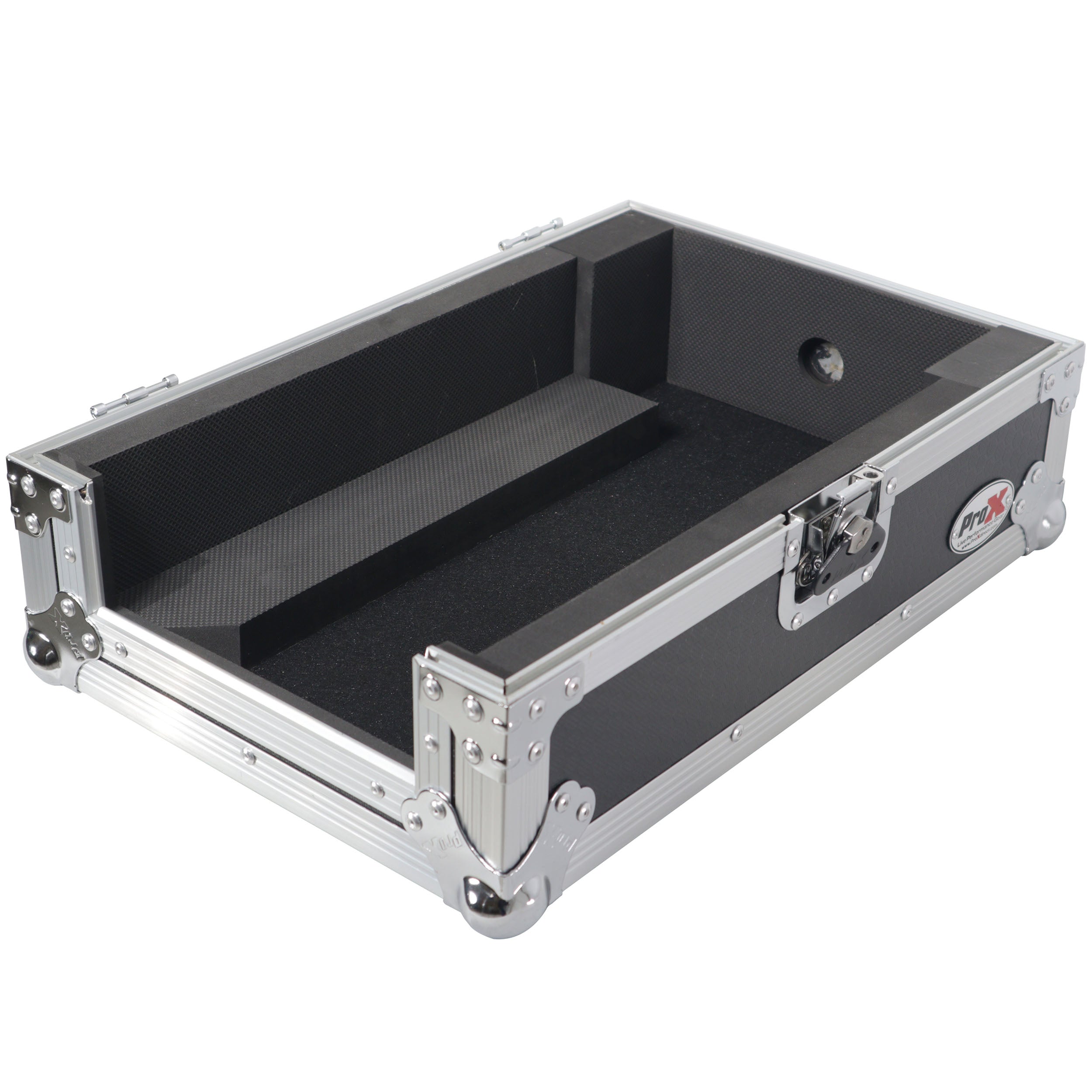 ATA Flight Style Road Case for Pioneer DJM-S7 DJ Mixer Black Finish