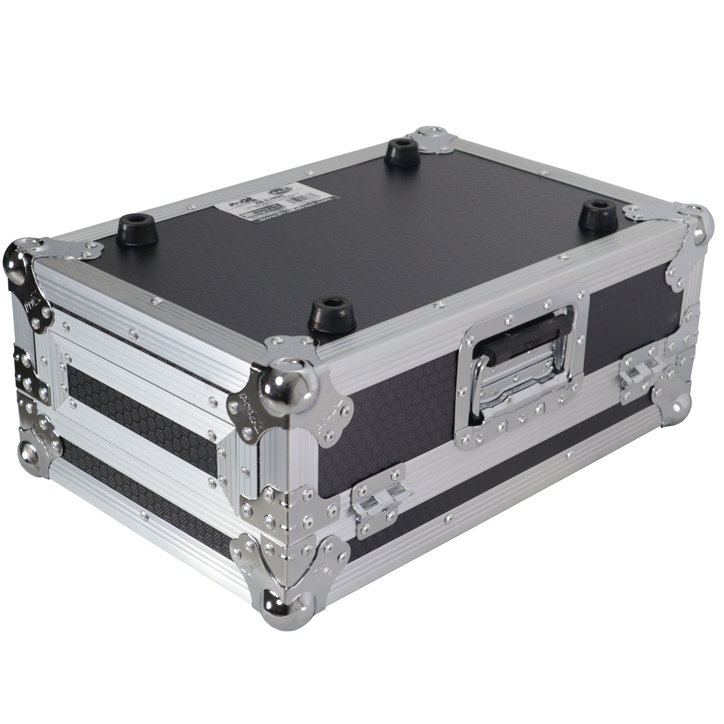 ATA Flight Style Road Case for Pioneer DJM-S7 DJ Mixer Black Finish