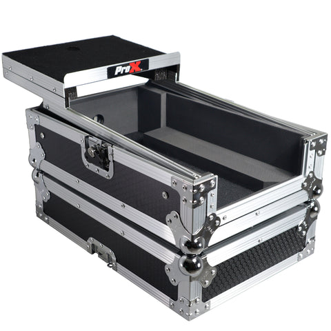 ATA Flight Style Road Case for Pioneer DJM-S7 DJM-S9 DJ Mixer with Laptop Shelf