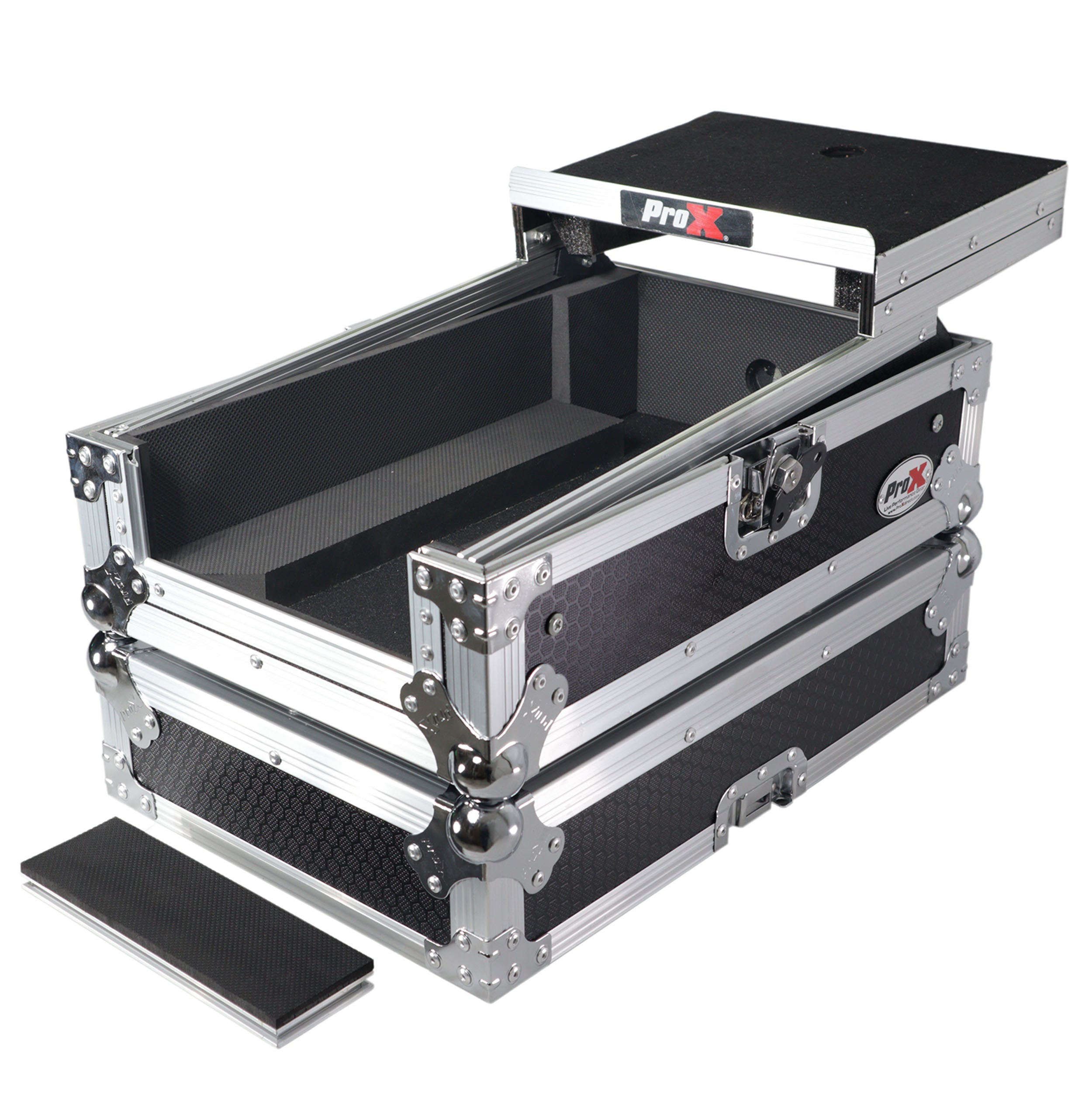 ATA Flight Style Road Case for Pioneer DJM-S7 DJM-S9 DJ Mixer with Laptop Shelf