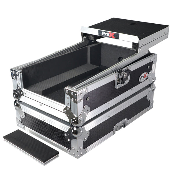 ATA Flight Style Road Case for Pioneer DJM-S7 DJM-S9 DJ Mixer with Laptop Shelf