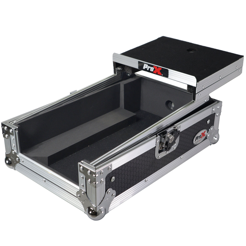 ATA Flight Style Road Case for Pioneer DJM-S7 DJM-S9 DJ Mixer with Laptop Shelf