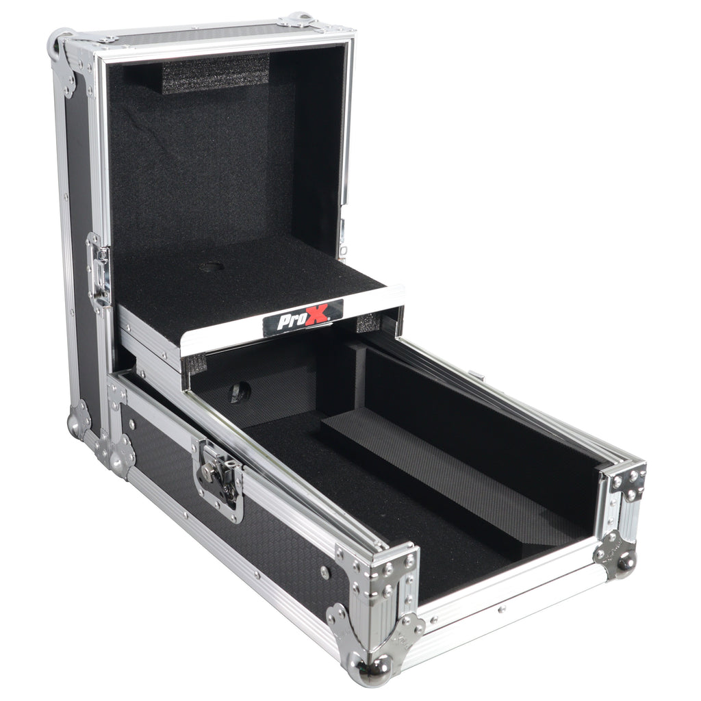 ATA Flight Style Road Case for Pioneer DJM-S7 DJM-S9 DJ Mixer with Laptop Shelf