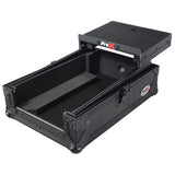 ATA Flight Style Road Case for Pioneer DJM-S7 DJM-S9 DJ Mixer with Laptop Shelf Black Finish