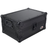 ATA Flight Style Road Case for Pioneer DJM-S7 DJM-S9 DJ Mixer with Laptop Shelf Black Finish