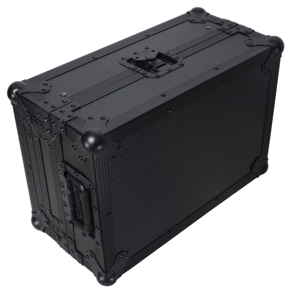 ATA Flight Style Road Case for Pioneer DJM-S7 DJM-S9 DJ Mixer with Laptop Shelf Black Finish