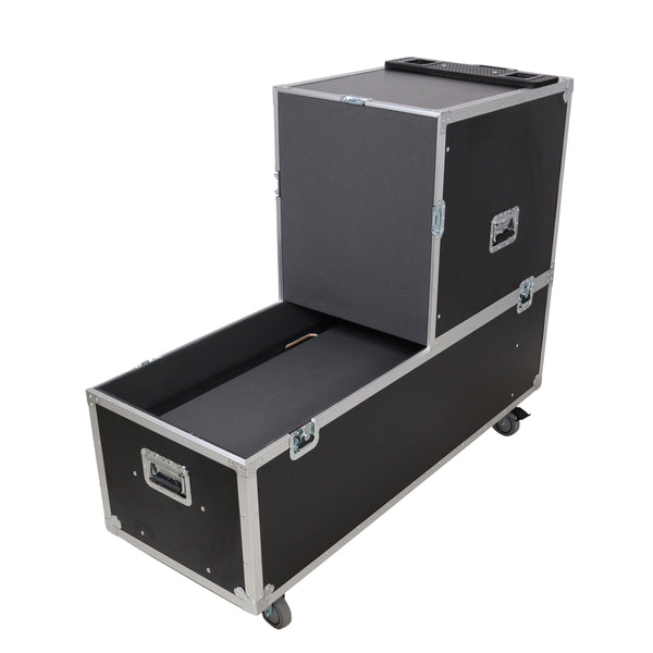 ATA Flight Case for 2x EV Evolve 70 Compact Arrays Fits Two Column Speakers and Subwoofers