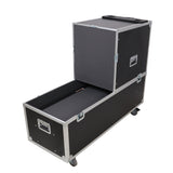 ATA Flight Case for 2x EV Evolve 90 Compact Arrays Fits Two Column Speakers and Subwoofers