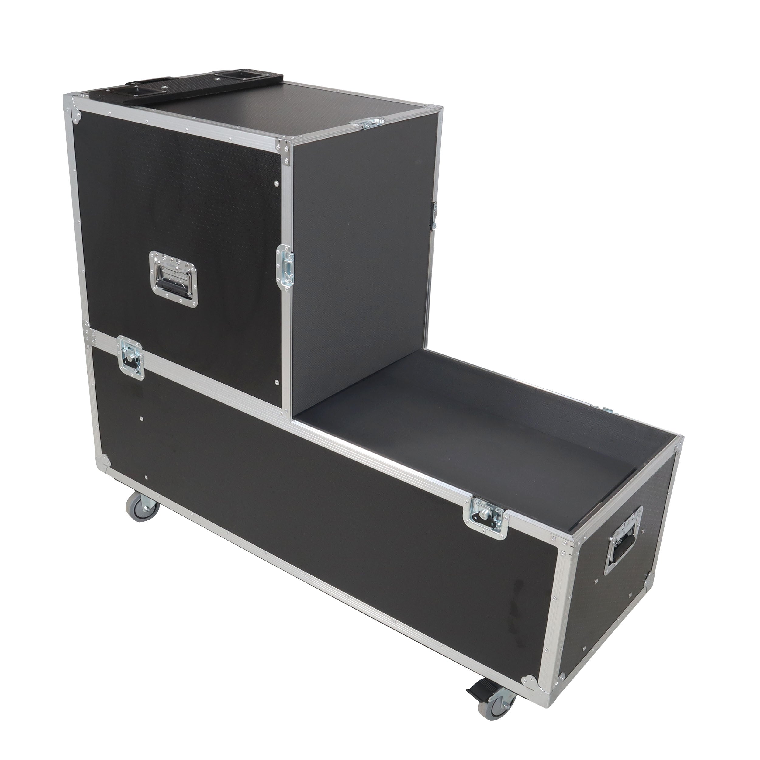 ATA Flight Case for 2x EV Evolve 90 Compact Arrays Fits Two Column Speakers and Subwoofers
