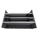Flat Panel LCD-LED-Plasma Monitor Road Case Holds Two 43"-50" TVs Adjustable Case W-4 Inch Casters