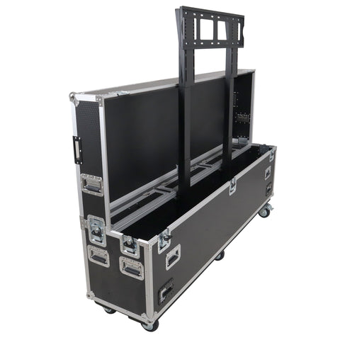 Motorized Universal Case For Flat Panel Monitor LED LCD TV Dual 80