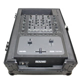 Flight Case for Large Format 10 In. DJ Mixers | Black on Black