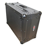 Flight Case for Large Format 10 In. DJ Mixers | Black on Black