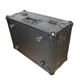 Flight Case for Large Format 10 In. DJ Mixers | Black on Black
