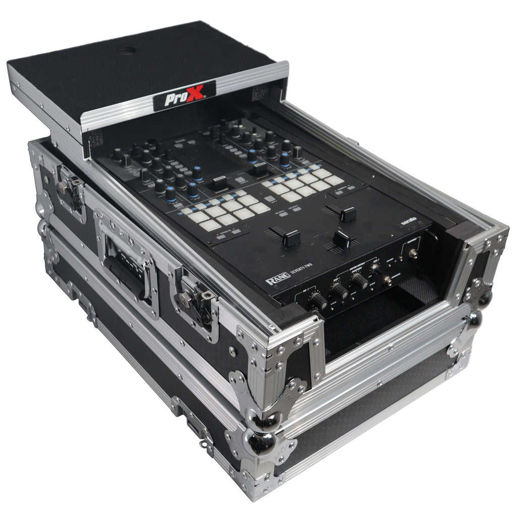 ATA Flight Style Universal Road Case with Sliding Laptop Shelf for Pioneer DJM S11 RANE SEVENTY 70 SEVENTY 72 MK2