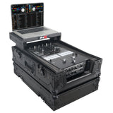 ATA Flight Style Universal Road Case with Sliding Laptop Shelf for Pioneer DJM S11 RANE SEVENTY 70 SEVENTY 72 MK