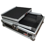 Mixer ATA Flight Hard Case for Large Format 12" Universal DJ Mixer with Laptop Shelf