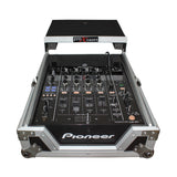 Mixer ATA Flight Hard Case for Large Format 12" Universal DJ Mixer with Laptop Shelf