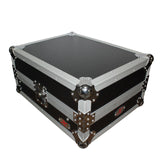 Mixer ATA Flight Hard Case for Large Format 12" Universal DJ Mixer with Laptop Shelf
