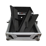 Mixer ATA Flight Hard Case for Large Format 12" Universal DJ Mixer with Laptop Shelf