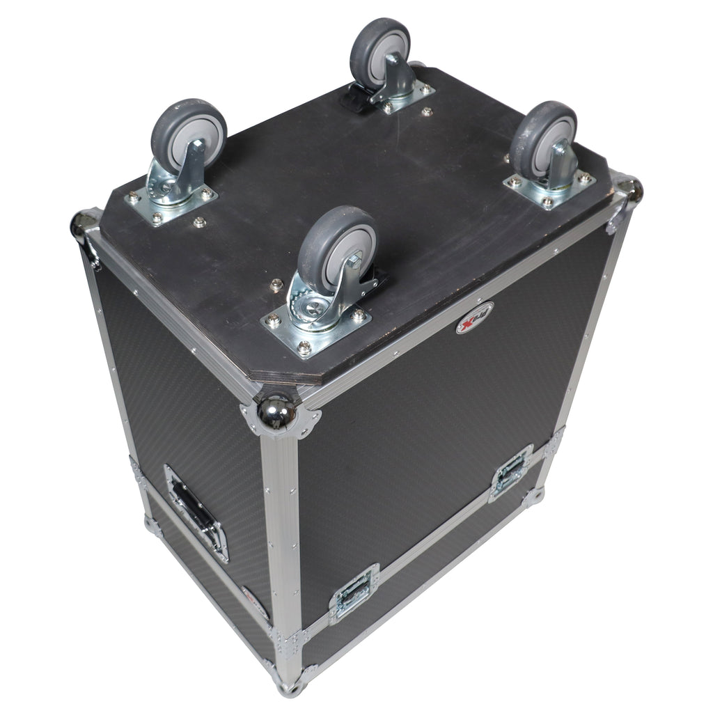 Moving Head Lighting Road Case for ADJ Vizi Beam 12RX Fits 2 Units with 4" Casters