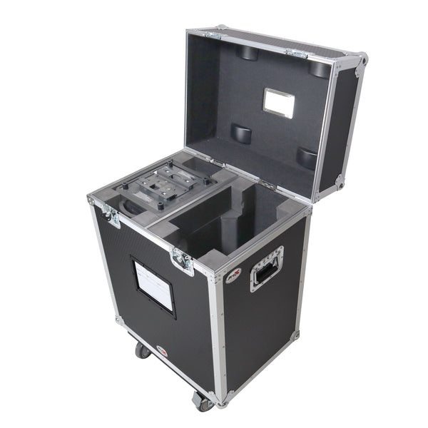 Moving Head Lighting Road Case for 2x ADJ Vizi Beam CMY, Hydro Beam x12, 12RX, Chauvet 251SR