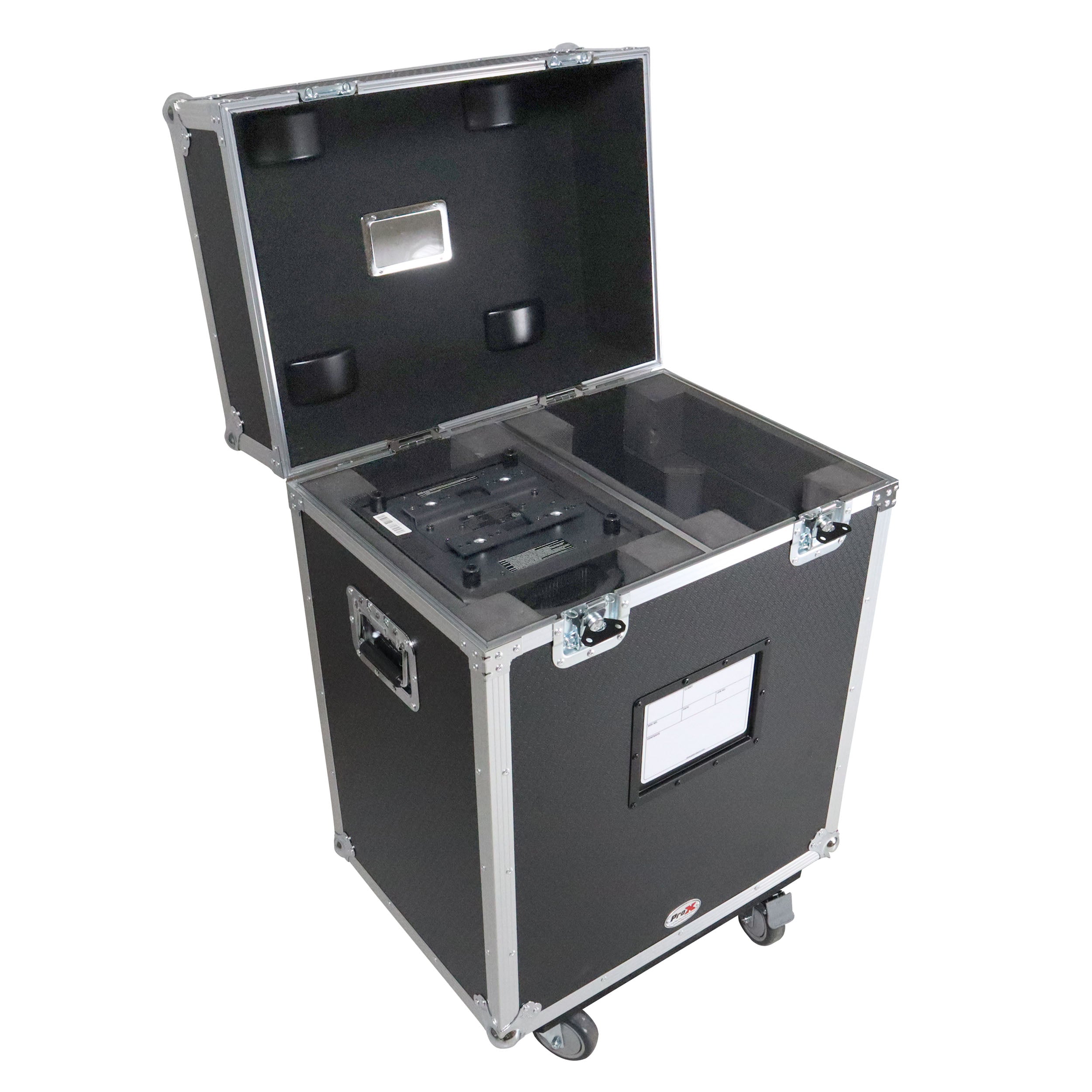 Moving Head Lighting Road Case for 2x ADJ Vizi Beam CMY, Hydro Beam x12, 12RX, Chauvet 251SR