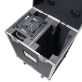 Moving Head Lighting Road Case for 2x ADJ Vizi Beam CMY, Hydro Beam x12, 12RX, Chauvet 251SR