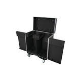 ATA Flight Style Road Case for 2 Large Moving Head Lighting Fixtures with 4x 4 inch Casters