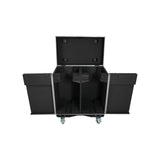 ATA Flight Style Road Case for 2 Large Moving Head Lighting Fixtures with 4x 4 inch Casters