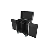 ATA Flight Style Road Case for 2 Large Moving Head Lighting Fixtures with 4x 4 inch Casters