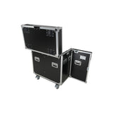 ATA Flight Style Road Case for 2 Large Moving Head Lighting Fixtures with 4x 4 inch Casters