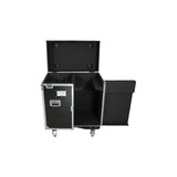 ATA Flight Style Road Case for 2 Large Moving Head Lighting Fixtures with 4x 4 inch Casters