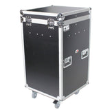 Microphone Stand Case Holds up to 25 Units W-Casters