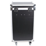 Microphone Stand Case Holds up to 25 Units W-Casters