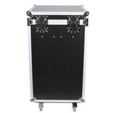Microphone Stand Case Holds up to 25 Units W-Casters