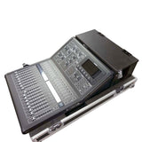 ATA Digital Audio Mixer Flight Case for Midas M32R Console with Doghouse Compartment and Caster Wheels