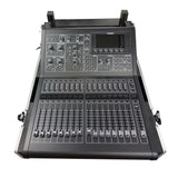 ATA Digital Audio Mixer Flight Case for Midas M32R Console with Doghouse Compartment and Caster Wheels