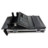ATA Digital Audio Mixer Flight Case for Midas M32R Console with Doghouse Compartment and Caster Wheels